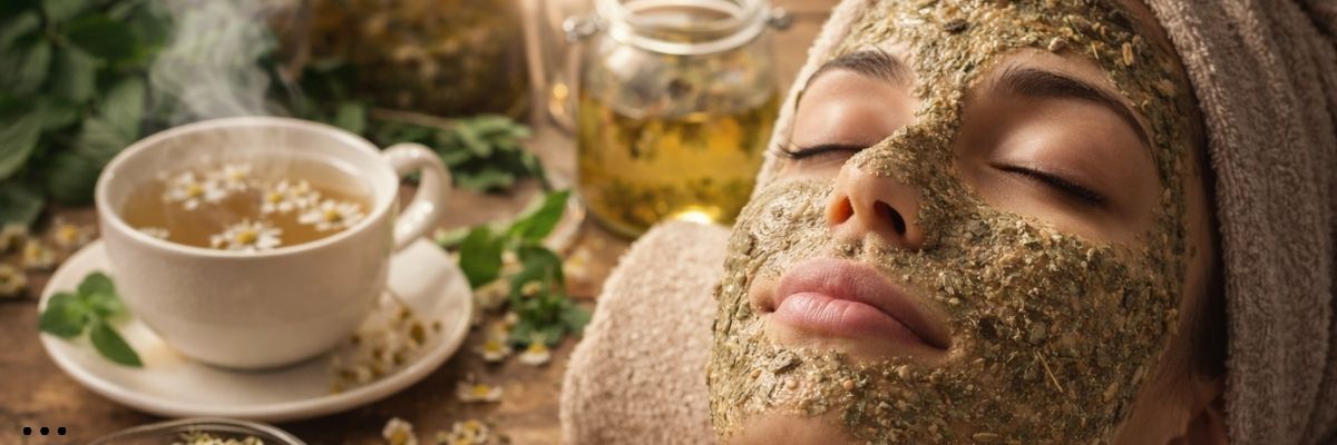 Bitki Çaylarıyla Hazırlanan Arındırıcı Yüz Maskeleri